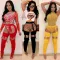 Sexy waistband, metal buckle machine eye, irregular pleated small leg pants