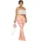 Printed flare pants casual pants