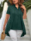 Fashion Spring/Summer Short Sleeve Swallowtail Shirt