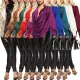 Fashionable stretch colored denim shirt