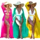 Sexy multi-color long smock sunscreen shirt