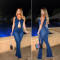 Sexy and fashionable slim fitting jumpsuit