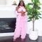 Sexy Cross Strap Layered Mesh Pants Sexy Three Piece Set
