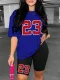 Printed fashion pants set
