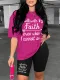 Printed fashion pants set
