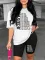 Printed fashion pants set