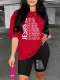 Printed fashion pants set