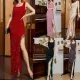 Sexy Slim Fit Beaded Tassel Dress