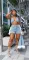 Fashion casual tassel denim three piece set