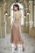 Fashionable V-neck strap slimming sequin princess dress