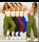 Fashionable hip-hop style with multiple pockets and straps for casual pants