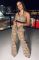 Checker printed slim fitting vest wide leg pants fashion two-piece set