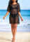 Sexy and fashionable high elastic mesh sun resistant beach skirt