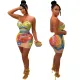 Fashion and Sexy Hot Diamond Slim Fit Wrap Hip Dress