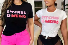 Fashion letter printed short sleeved T-shirt