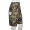 Fashionable loose fitting casual letter patch camouflage shorts