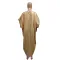 Solid color imitation silk dress