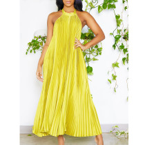 2023 Summer New Pleated Sun Dress Dress