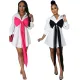 Shirt bra mid length dress