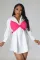Shirt bra mid length dress
