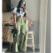 Fried Dough Twists rest pants are available in black and green