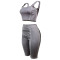 Fashion and Sexy Solid Color Sport Set Two Piece Set