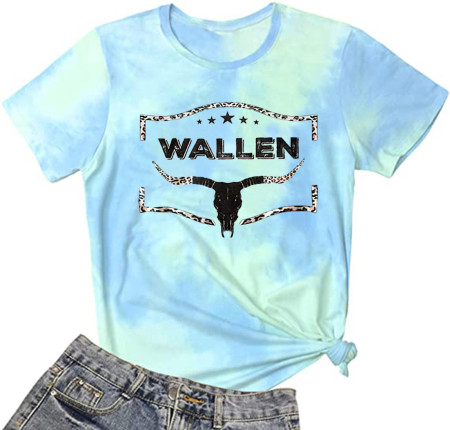 Letter printed fashion top
