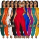 Fashion Sleeveless Tank Top Drawstring Tassel Casual Two Piece Set