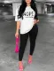 Printed fashion pants set