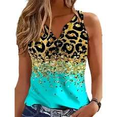 Fashion printed camisole vest