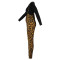 Fashion leopard print strap print two-piece set