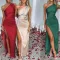 Sexy Sleeveless Slim Fit Wrap Hip Dress