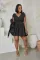 Fashionable and Sexy Backless Four Hundred Bomb Dress