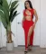Fashion Solid Color Asymmetric Sexy Dress Nightclub Dress