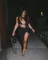Fashion Solid Color Asymmetric Sexy Dress Nightclub Dress