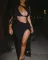 Fashion Solid Color Asymmetric Sexy Dress Nightclub Dress