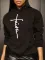 Fashion hooded plush sweater