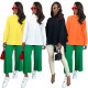 Autumn New Long Sleeve Swallowtail Floating Edge Casual Shirt