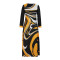 Fashionable digital printed dress
