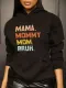 Fashion hooded plush sweater