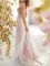 Sexy B-neck Sleeveless Lace Wedding Dress