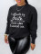 Leisure and fashionable long sleeved printed thickened sweater