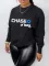 Leisure and fashionable long sleeved printed thickened sweater