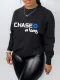 Leisure and fashionable long sleeved printed thickened sweater