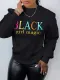 Fashion sexy casual long sleeved printed thickened sweater