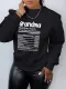 Fashion sexy casual long sleeved printed thickened sweater