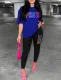 Printed fashion pants set
