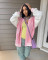 New European and American women's casual knitted jacket jacket jacket