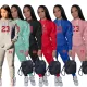 Fashion Large Casual Print Sport Set