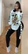 Fashion Large Print Two Piece Set